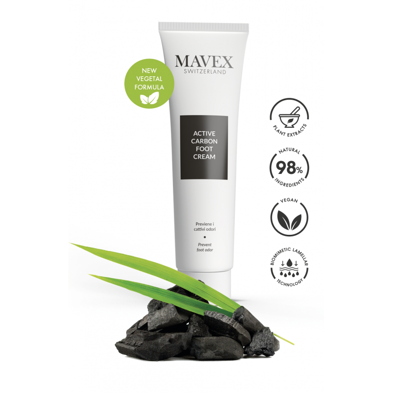 ACTIVE CARBON FOOT CREAM - MAVEX - immagine 3
